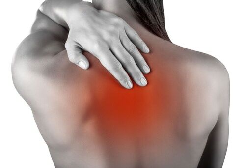 bolečine pri torakalni osteohondrozi